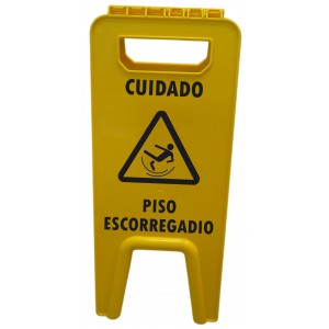 CAVALETE AMAR DUPLA FACE SINAL PISO ESCORR*